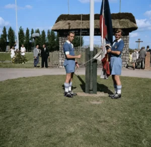 1952 Sportplatzeinweihung Heidenauer Tor