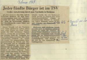 1967 02 Jeder Fuenfte Buerger Ist Im Tsv