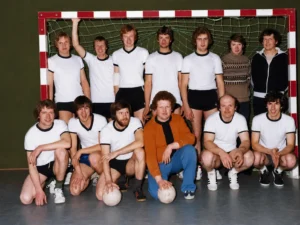 1980 Handballmannschaft Der Maenner Des Tsv Heidenau