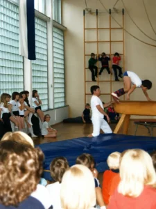 1980 Turnen In Der Kleinen Turnhalle In Heidenau