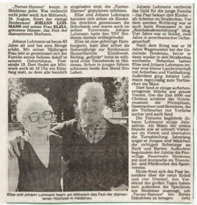 1988 08 20 Turner Hannes Feiert Diamantene Hochzeit