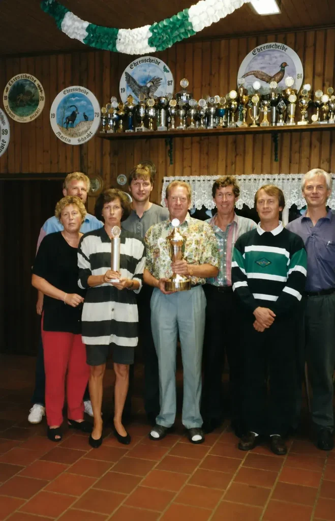 1992 Siegerehrung Tennis Tsv Heidenau