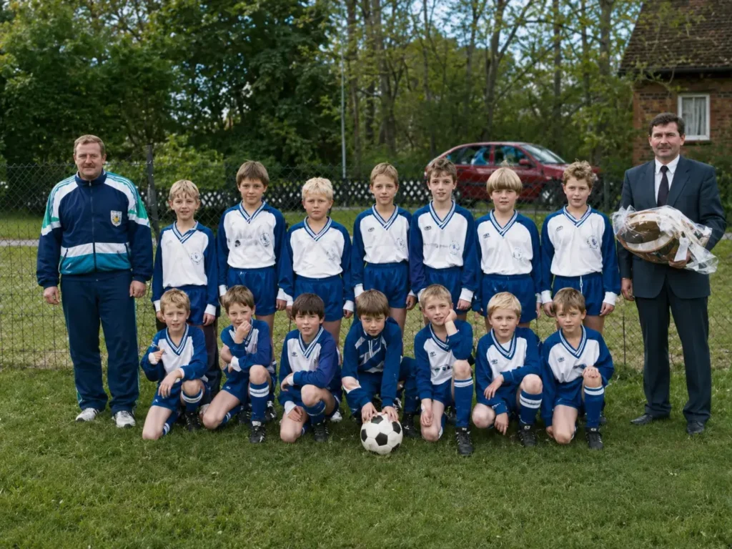 1994 07 27 Neue Trikots Fuer Die Nachwuchs Kicker