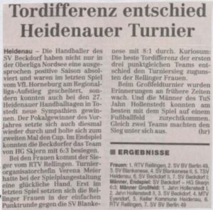 2002 05 17 Tordifferenz Entschied Heidenauer Turnier
