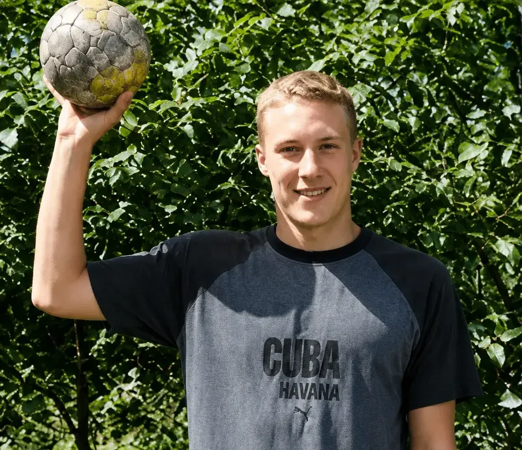 2002 Florian Meier Regionalliga Spieler Im Handball Vom Tsv Heidenau