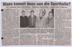 2003 02 08 Wann Kommt Denn Nun Die Sporthalle