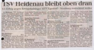 2003 09 29 Tsv Heidenau Bleibt Oben Dran