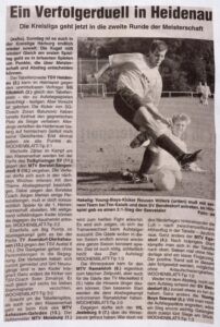 2004 03 06 Ein Verfolgerduell In Heidenau