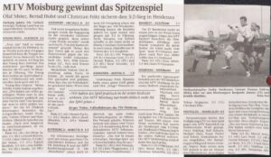 2004 03 22 Mtv Moisburg Gewinnt Das Spitzenspiel