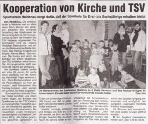 2006 02 22 Kooperation Von Kirche Und Tsv
