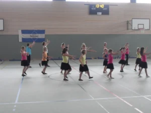 2010 08 28 Einweihung Neue Turnhalle Kindertanz Tsv Heidenau