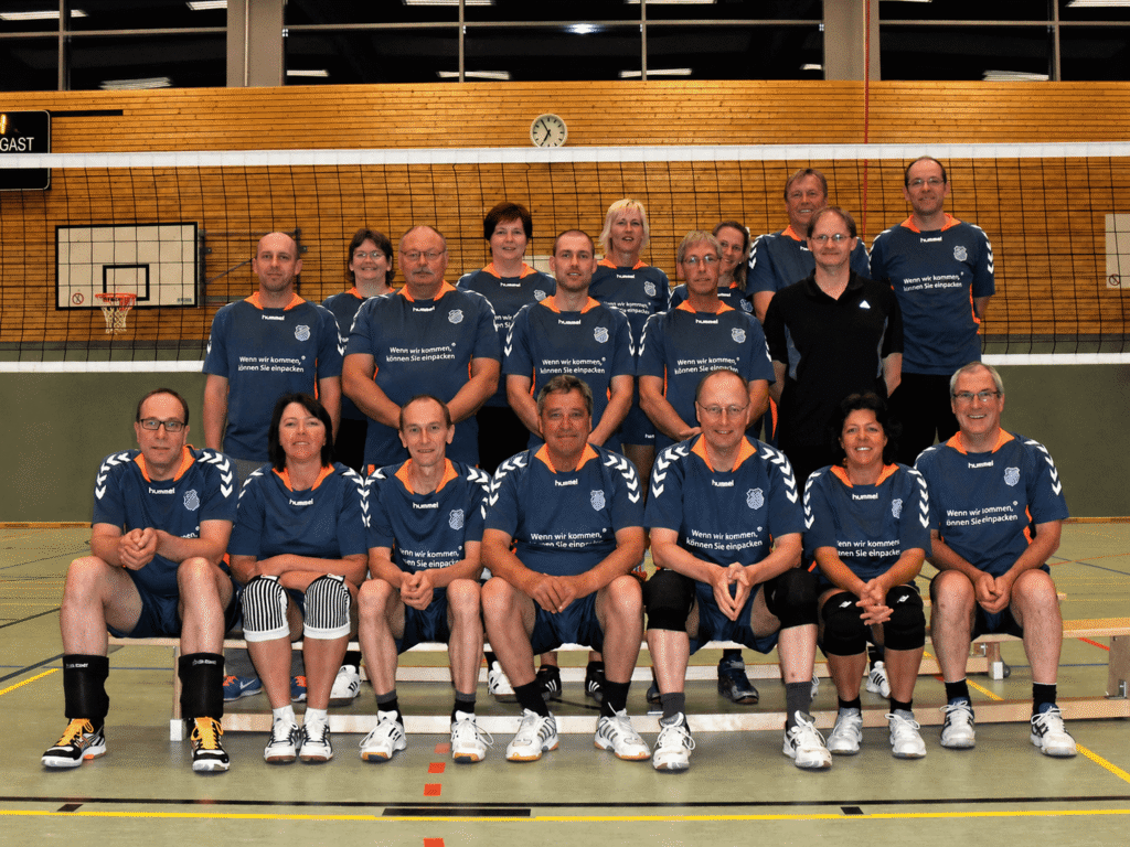 2015 Team Volleyball Die Lustigen Volleyballer Vom Tsv Heidenau