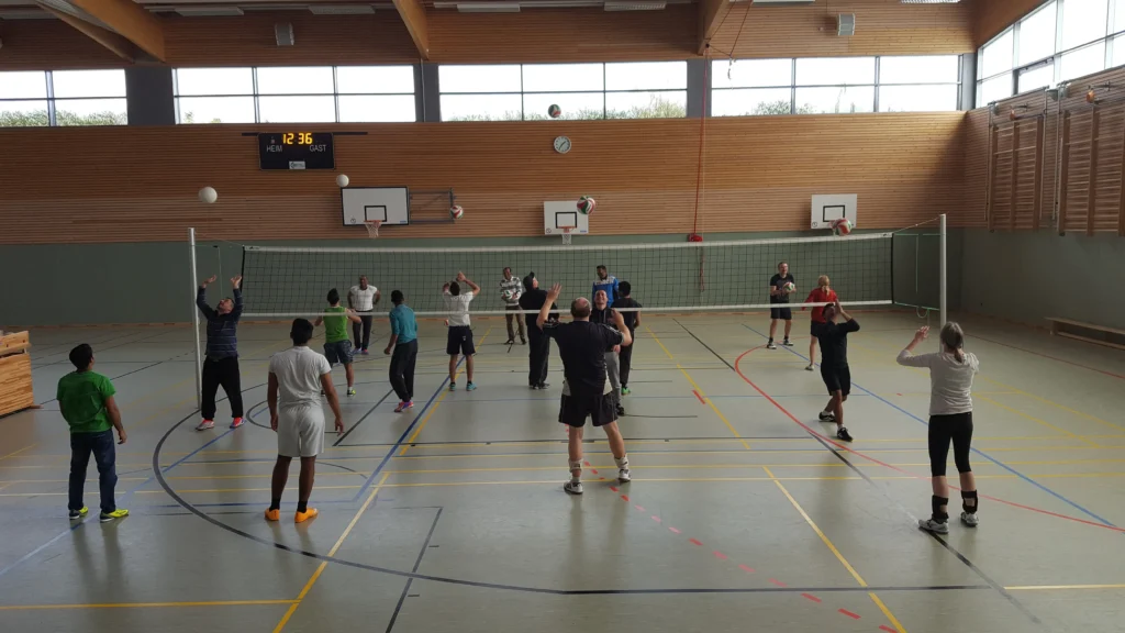 2016 Training Volleyball In Der Sporthalle Tsv Heidenau