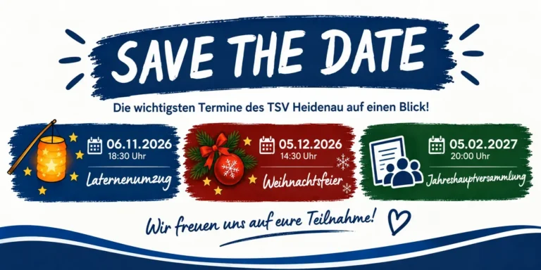 Drei Tsv Termine Auf Einen Blick