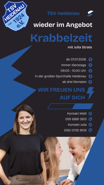 Krabbelzeit Werbung Angebot