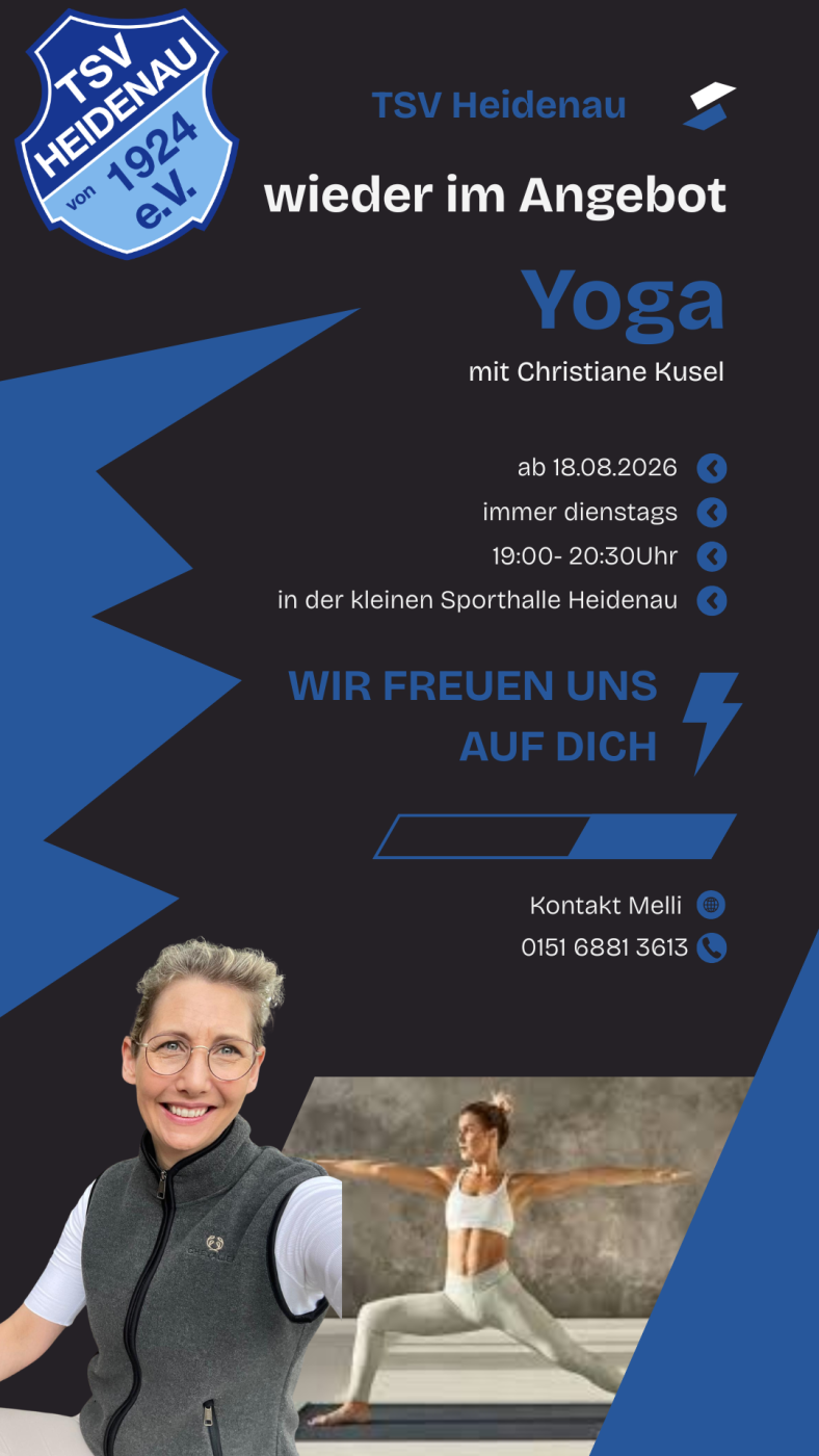 Yoga Werbung Angebot