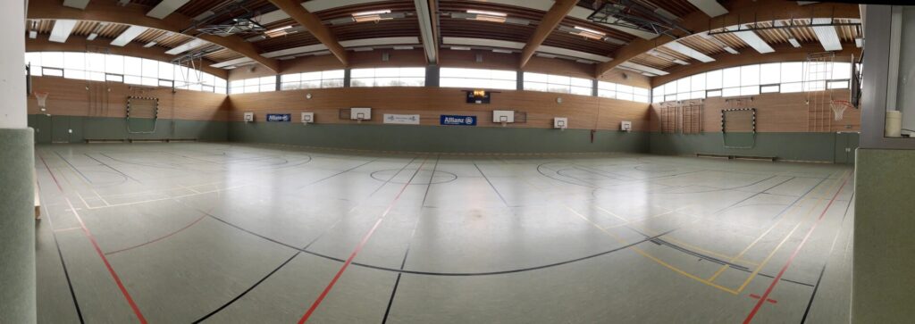 Mehrzweck Sporthalle Heidenau Blick Nach Innen 6624
