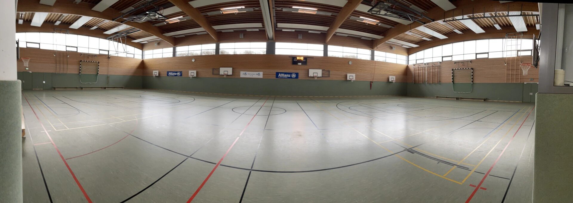 Mehrzweck Sporthalle Heidenau Blick Nach Innen 6624