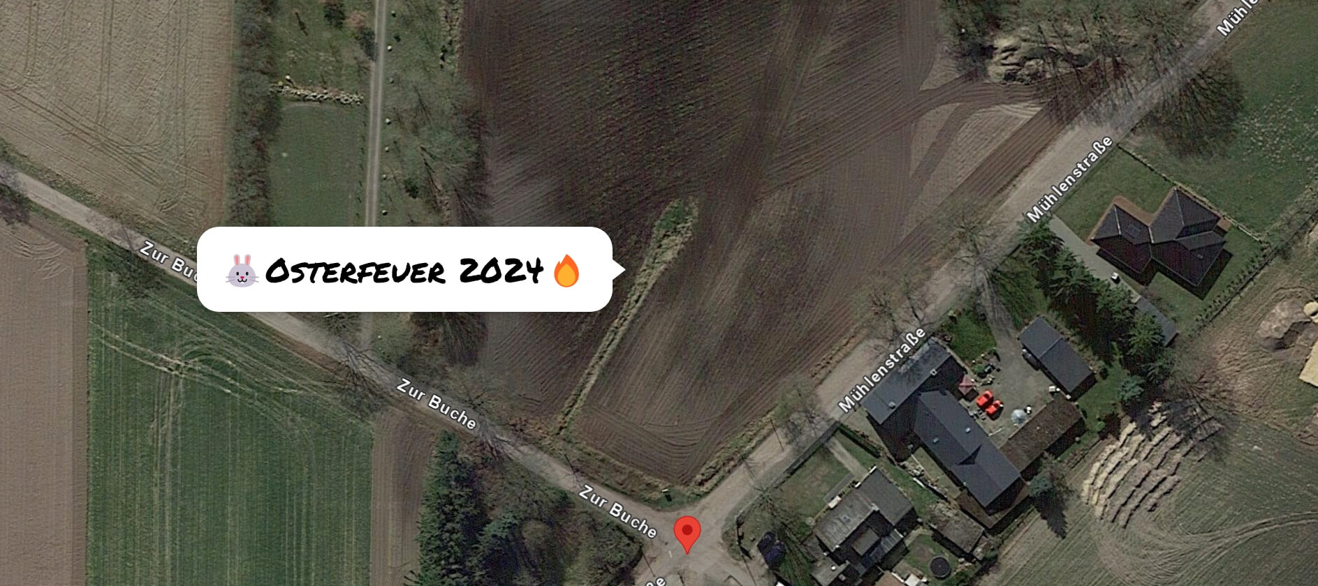 Osterfeuer 2024 Heidenau Karte