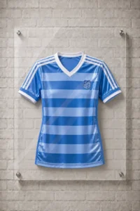 Tsv Heidenau 1980 Damen Handball Tracht Hellblau Gestreift