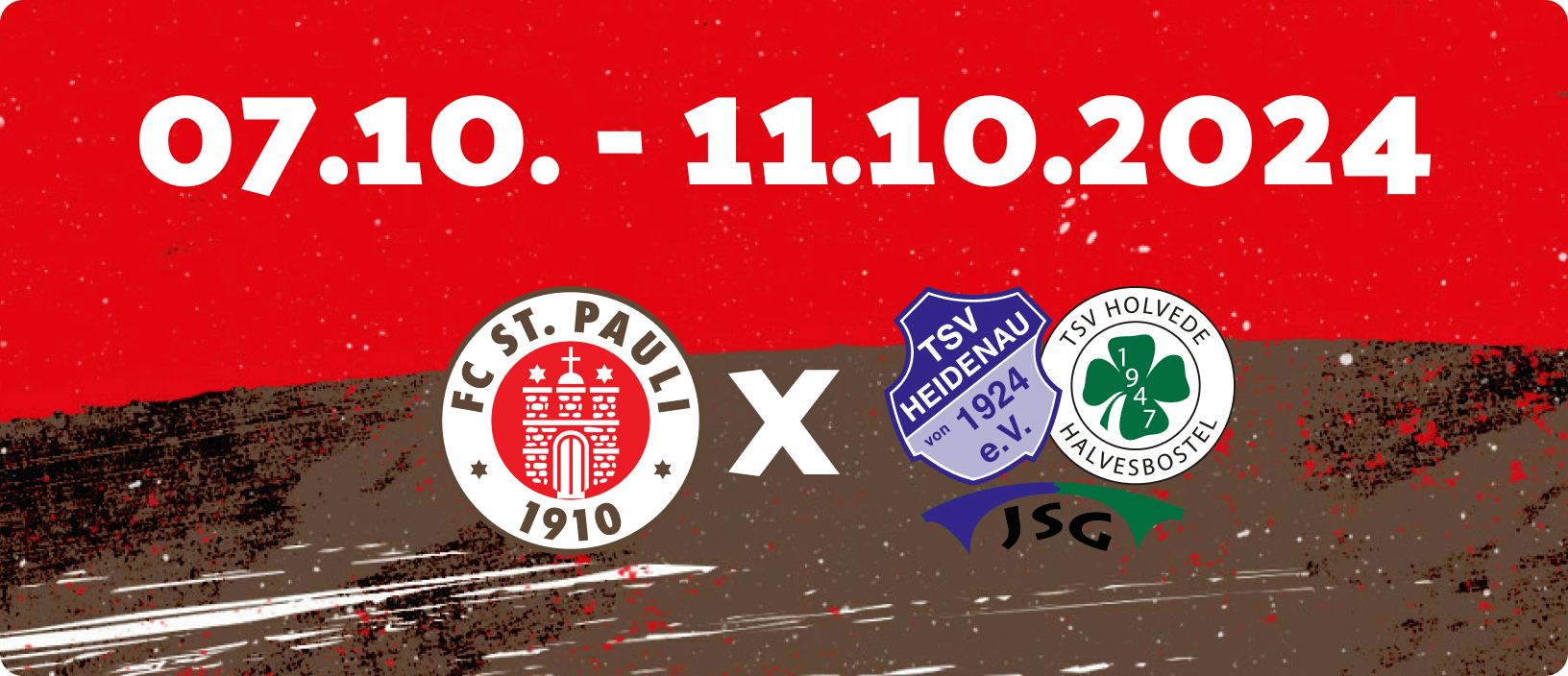 Tsv Heidenau Banner Stpauli Rabaukencamp 2024