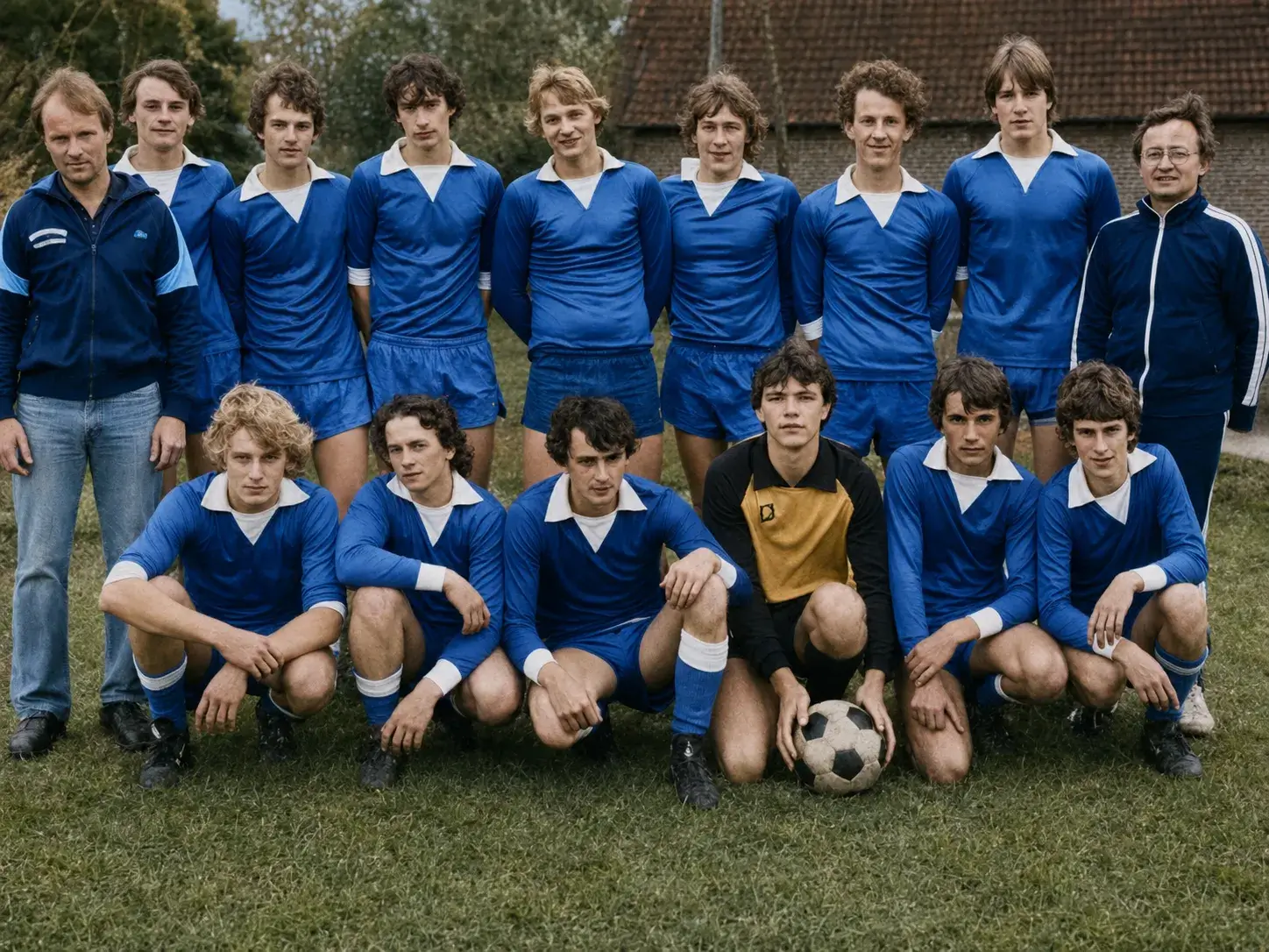 Tsv Heidenau Fussball A Jugend 1984 Gruppefoto Aufstieg