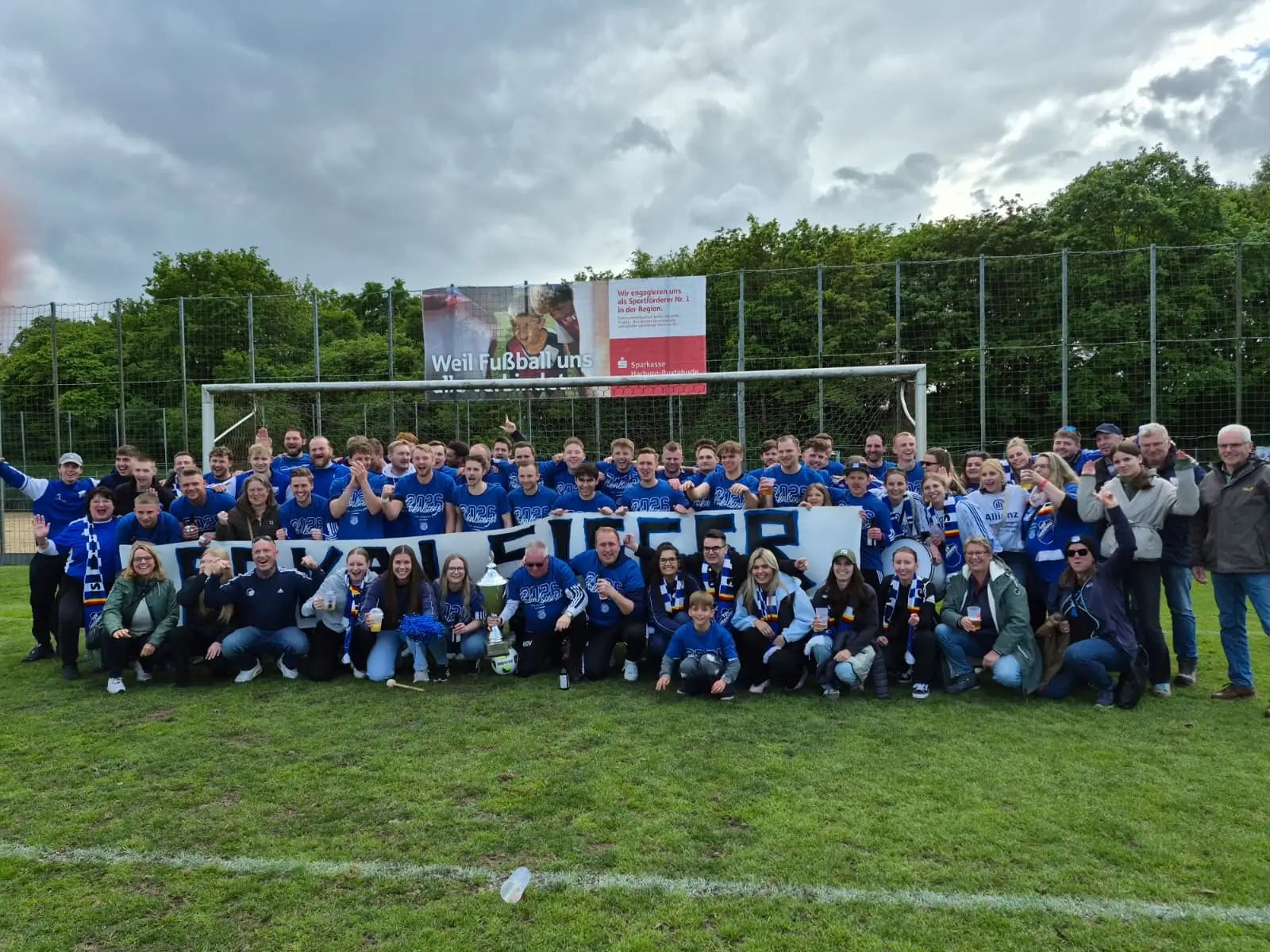 Tsv Heidenau Pokalsieger Mannschaftsfoto 2026