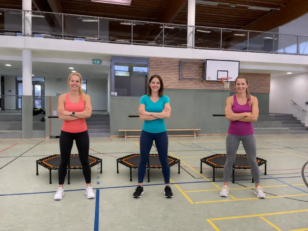 Tsv Heidenau Samtgemeinde Tsotedt Sportangebot Jump Fitness Vor Dem Trampoline