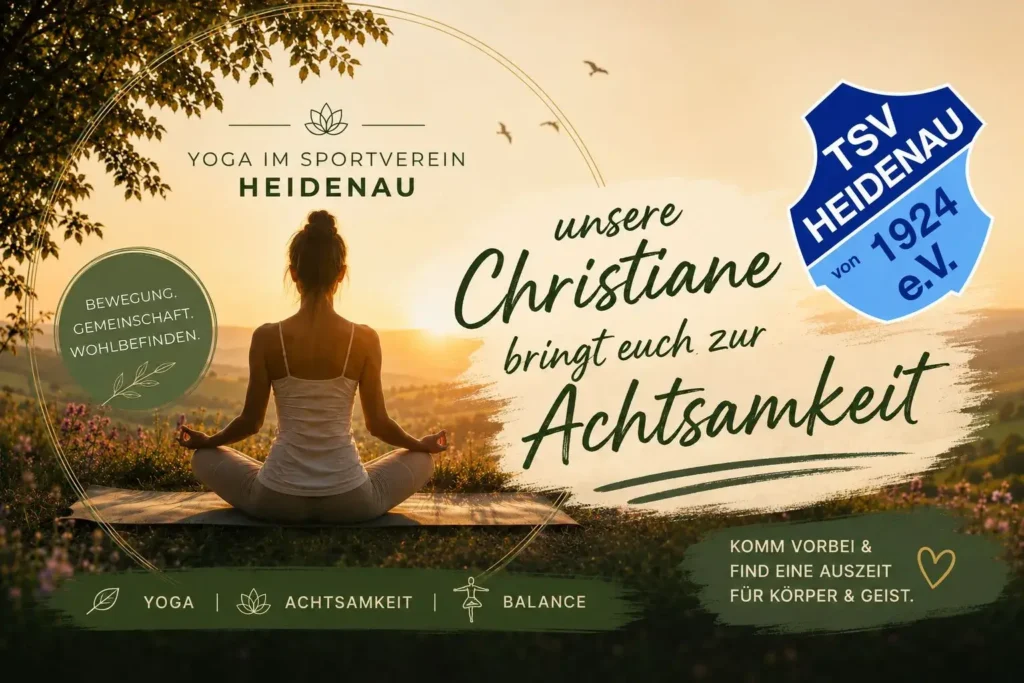 Tsv Heidenau Yoga Flyer