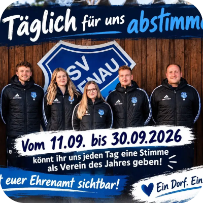 Wiso Mein Verein 2026 Abstimmung